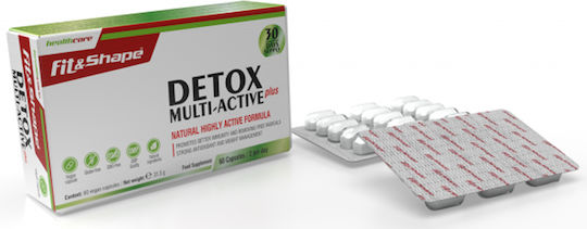 Fit & Shape Detox Multi-Active Plus 60 φυτικές κάψουλες