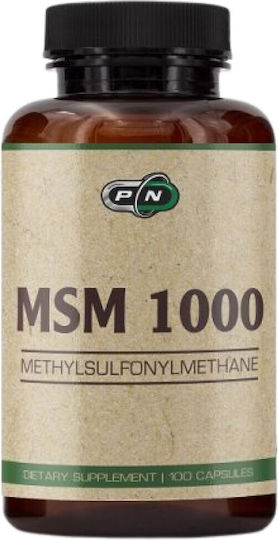 Pure Nutrition MSM 1000 1000 mg 100 Капсули