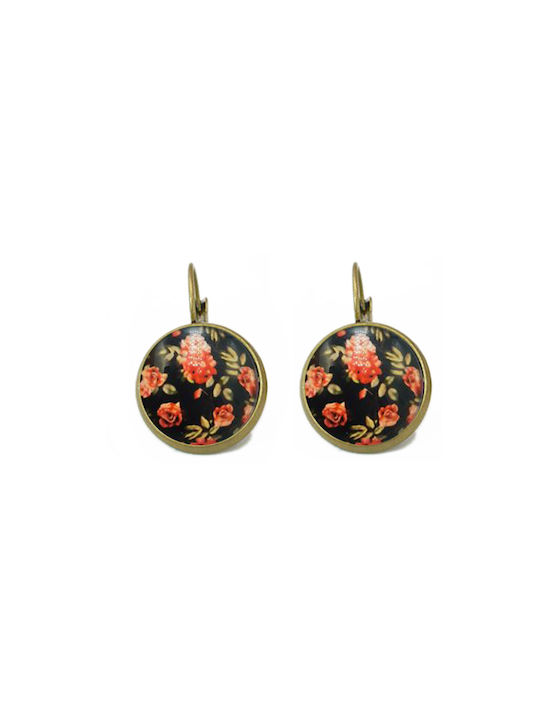 Floral earrings