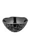 Cok Spain Melamine Salad Bowl Black 23x23x10cm 4pcs