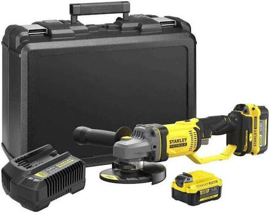 Stanley Fatmax Winkelschleifer 125mm Batterie 2x4Ah