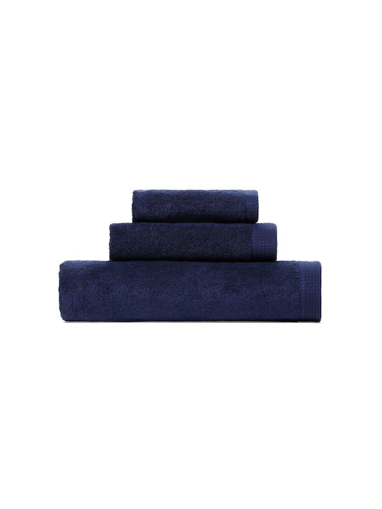 Cryspo Trio Hand Towel Premium 30x50cm Blue Mar...