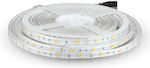 V-TAC Rezistentă la apă Bandă LED Alimentare 12V cu Lumină Alb Cald Lungime 5m SMD5050