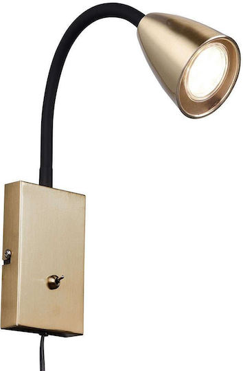 Trio Lighting Wanda Single Spot with Socket GU10 in Bronze Color
