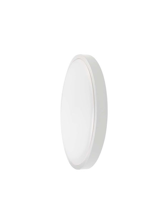 V-TAC Outdoor Ceiling Flush Mount with Integrated LED in White Color 7660