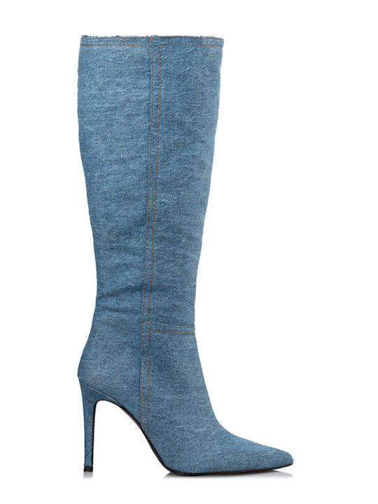 Damenstiefel Blau