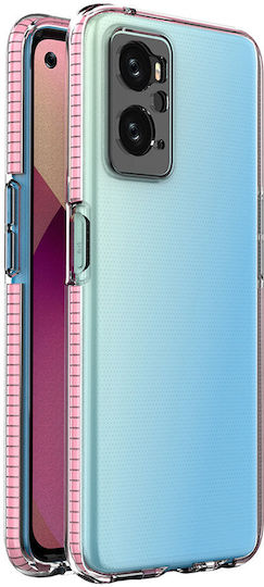 Hurtel Spring Back Cover Σιλικόνης 1mm Light Pink (Realme 9i, Oppo A36, Oppo A76, Oppo A96)