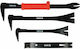 Yato YT-47304 Handwerkzeug-Set Set von Stempeln 4Stück