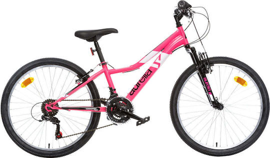 Dino Ring 24" Bicicletă pentru copii Biciclete de munte 6 Viteze Roz