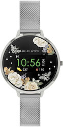 Reflex Active Series 03 38mm Smartwatch with Heart Rate Monitor (Silver Lilac Garden)