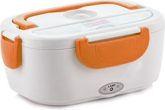 Lamp Elektrische Behälter Lunchbox Isolierte Lunchbox Kunststoff Orange 1500ml 1Stück
