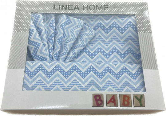 Linea Home Подредба Светлосини 120x160 см