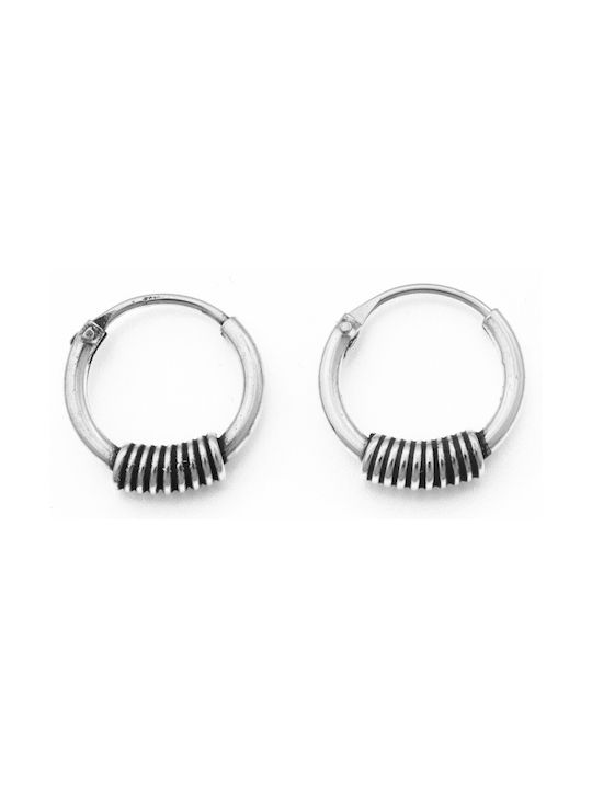 Jaklin Earrings Hoops made of Silver