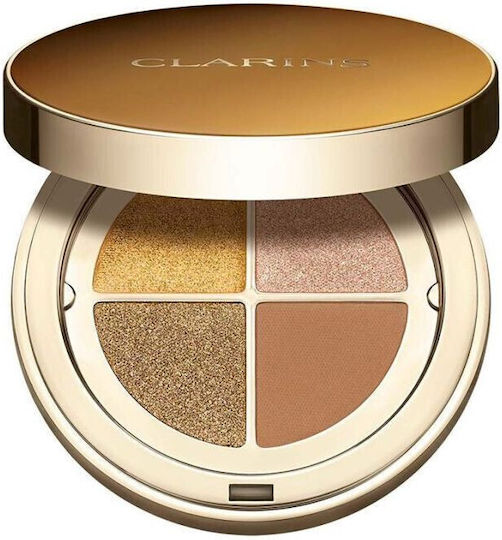 Clarins Ombre 4 Colour Eyeshadow Palette Lidschattenpalette in fester Form 07 Bronze Gradation 4.2gr