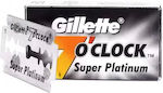 Gillette 7 O Clock Super Platinum Ανταλλακτικές Λεπίδες 5τμχ
