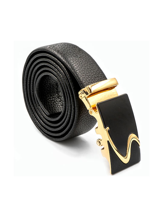 Men's Leather Belt Black