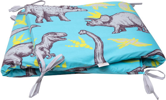 Viopros Rex Crib Bumpers Classic Inside Turquoise 40x165cm