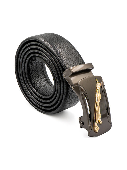 Men's Leather Belt Black