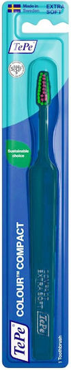 TePe Colour Compact Οδοντόβουρτσα Extra Soft Μπλε