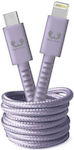 Fresh 'n Rebel Fabriq Braided USB-C to Lightning Cable Purple 2m (2CLC200DL)