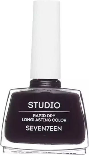 Seventeen Studio Rapid Trocknen Dauerhaft Farbe Glänzender Nagellack Schnelltrocknend Lila 215 12ml