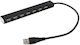 Gembird USB Hub 7 Ports USB 2.0 with USB-A Connection