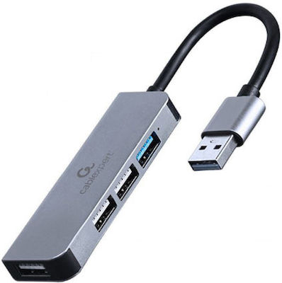 Gembird USB 3.1 4 Port Hub with USB-A Connection Gray