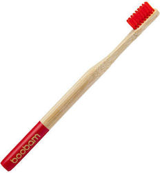 Boobam Brush Style Четка за зъби Medium Червен