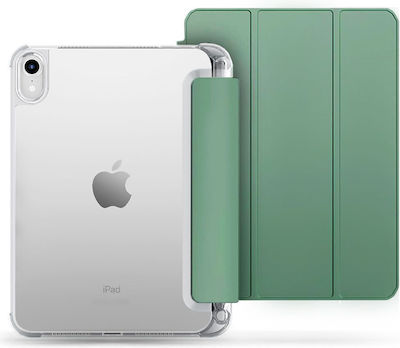 Tech-Protect SC Flip Cover Synthetic Leather / Silicone Cactus Green (iPad 2022 10.9'')