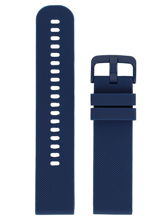 Diloy Straps Curea de cauciuc Albastru 20mm