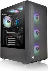 Thermaltake S200 TG Gaming Midi Tower με Πλαϊνό Παράθυρο