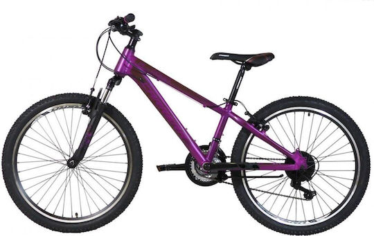 Carrera M4 2000 VB 24" Kinderfahrrad Mountainbike Lila