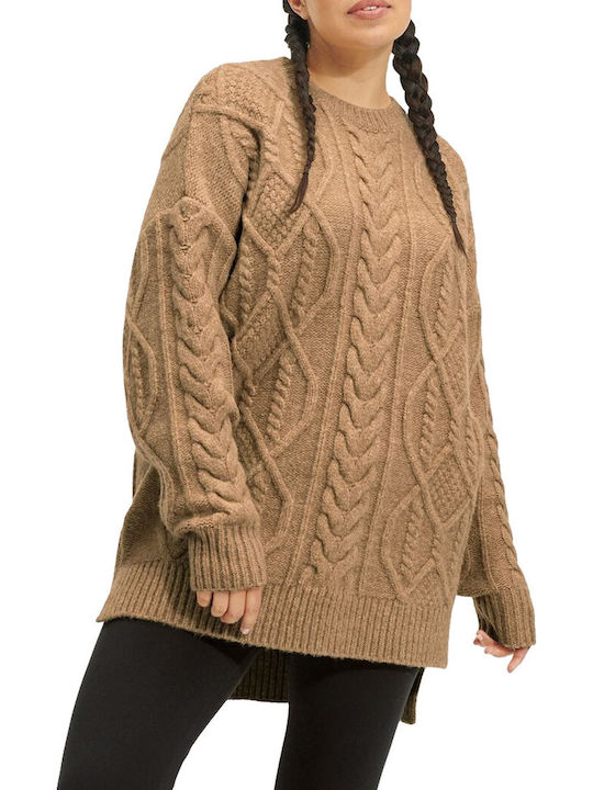 UGG Raelee Damen Langarm Pullover Camel