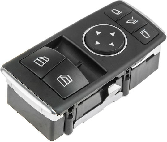 NTY Превключвател за прозорци на автомобил за Mercedes-Benz C Class Купе C204 2011 4пин Черен