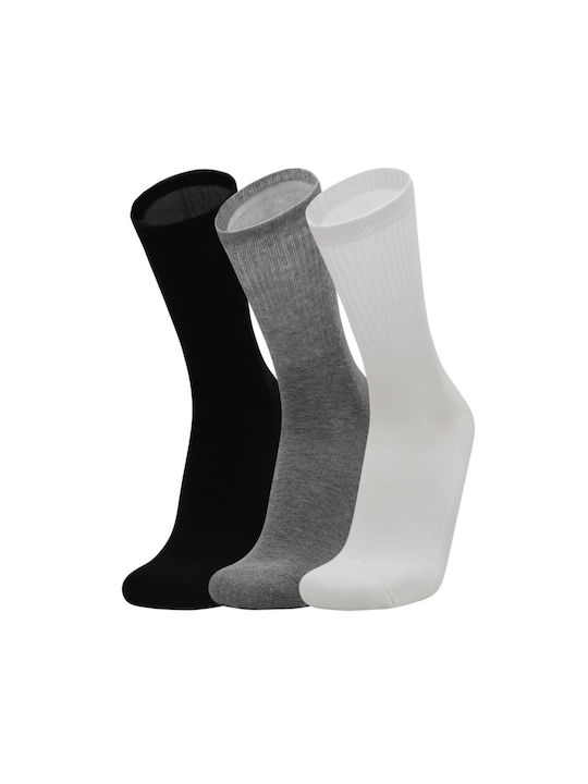 Xcode 04500 Κάλτσες για Τέννις Λευκές-Γκρι-Μαύρ...