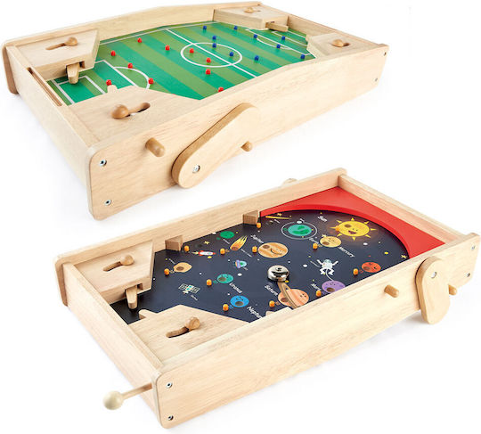 Pin Toys Wooden Football Tabletop L160xW38.5xH11cm & Pinball