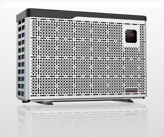 Антипулсова помпа за отопление на басейни Едната фаза Inverpac 14 Inverter 14кВт 98x40x69cm