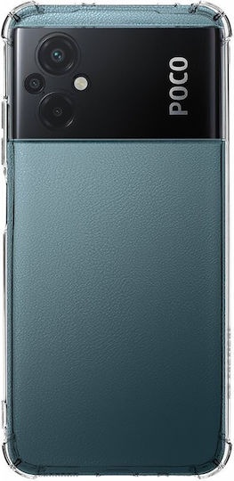 Tactical Plyo Задна корица Силикон Прозрачен (Poco M5)