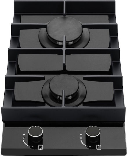 MPM Domino Gas Cooktop Autonomous 29.5x51εκ.
