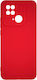 Ancus Silicone Back Cover Red (Redmi 10C)