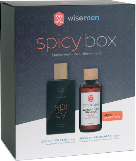 Wise Men Spicy Box Men's Fragrance Set with Eau de Toilette 2 Pieces