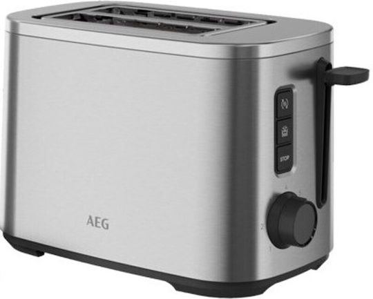 AEG Φρυγανιέρα 2 Θέσεων 800W Inox