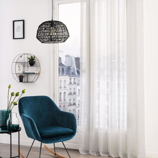 Atmosphera Louis με Τρουκς Λευκή 140x240εκ.