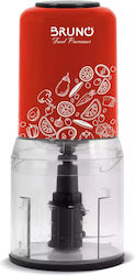 Bruno 400W με Δοχείο 500ml Κόκκινος Bruno 400W με Δοχείο 500ml Κόκκινος