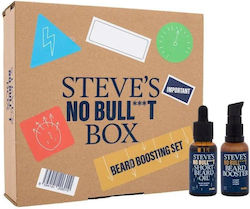 Steve's Beard Boosting με Short Beard Oil 30ml & Beard Booster 30ml 60ml