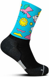 Blackmile Run Your Feet Off 2 Running Socks Blue