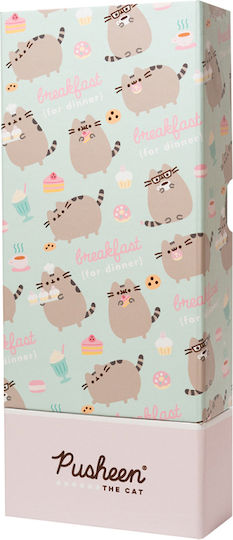 Paper Pencil Holder Pusheen Rose 3pcs 9.5x4x22.5cm