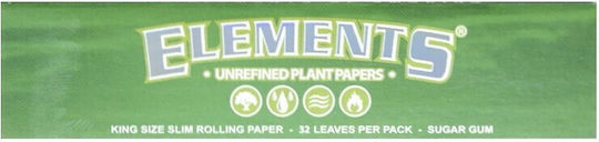 Elements Листчета за свиване на цигари Slim King Size 32 листове 1бр