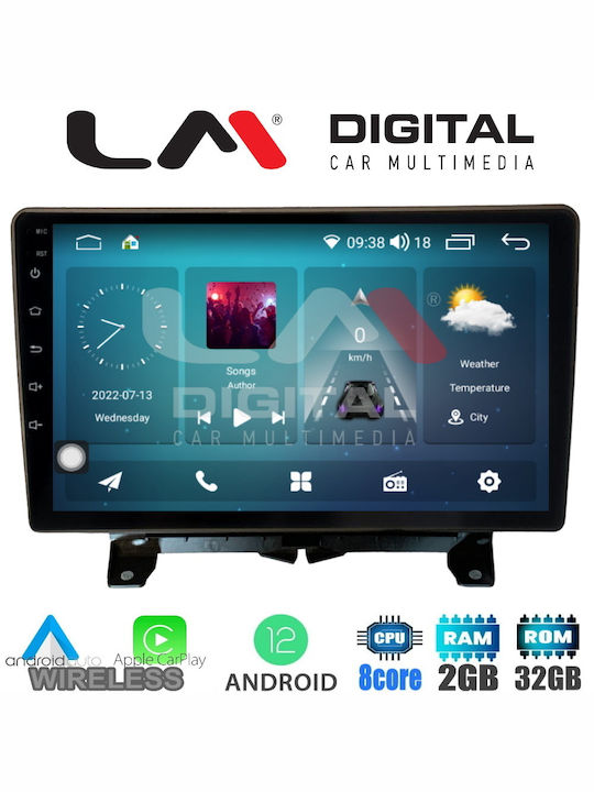 LM Digital Ηχοσύστημα Αυτοκινήτου για Land Rover Range Rover Sport / Discovery / Range Rover 2005-2013 (Bluetooth/USB/WiFi/GPS/Apple-Carplay/Android-Auto) με Οθόνη Αφής 9"