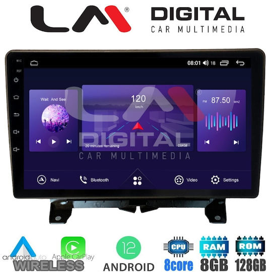 LM Digital Car Audio System for Land Rover Range Rover Sport / Discovery / Range Rover 2005-2013 (Bluetooth/USB/WiFi/GPS/Apple-Carplay/Android-Auto) with Touch Screen 9"